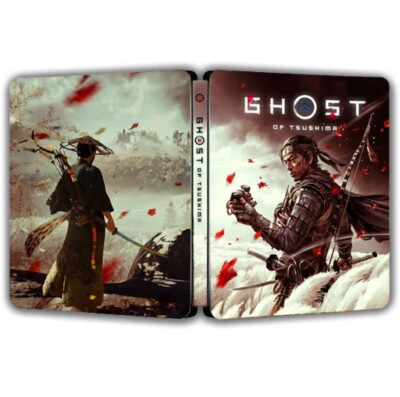 New Rare Classic Edition Ghost Of Tsushima Steelbook Case