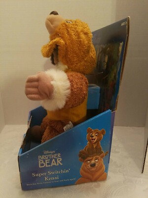 ディズニー　ピンバッジ　ヘラクレス　ブラザーベア　トレジャープラネット Disney Brother Bear Talking Super Switchin Kenai 2003 Hasbro