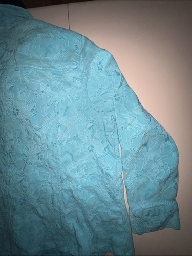 Donna Rae Sakko Blazer Damen 20 Blau Knopfleiste Langarm Freizeit Tasche - Bild 14 von 14