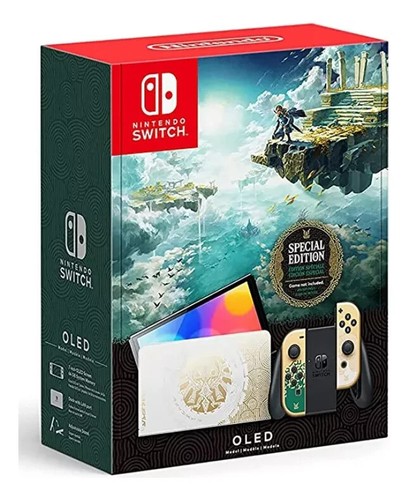 NINTENDO SWITCH OLED EDIZIONE LIMITATA ZELDA TEARS OF THE KINGDOM GARANZIA ITALY - Foto 1 di 7