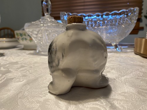 Vintage Asian Kitten Cat Sake Container Ceramic W/Cork Kitsh - Picture 5 of 9