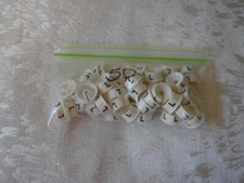 Slip On Hanger Size Markers for Clothing Hanger size L