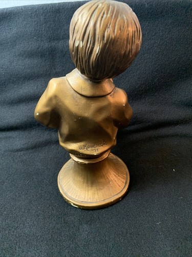 Figurine Composite U. Kendrick ' 71 Vintage Boy Statue - Picture 3 of 6