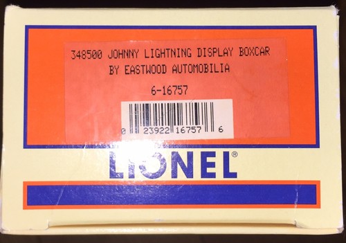 Lionel Spur 0 Eastwood Automobilia Aquarium Car JOHNNY LIGHTNING Display Box Car - Bild 5 von 7