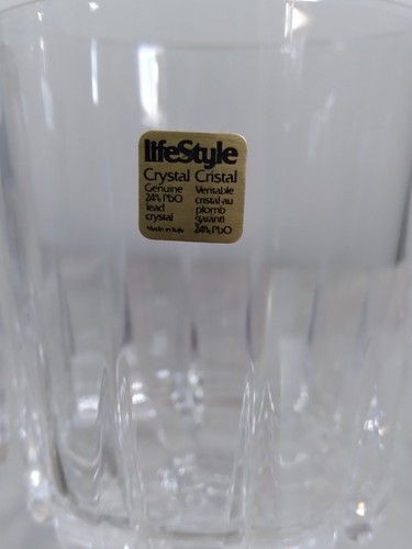 Cristal Italy Lifestyle 24% Bleikristall Sherry/Cordial Kelch(e) - Bild 2 von 3