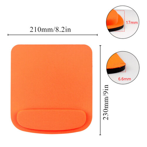 Mauspad Handballenauflage Unterstützung Ergonomische Comfort Matte Rutschfest > - Photo 5/18