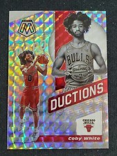 2019-20 Mosaic Introductions Mosaic #4 Coby White Chicago Bulls R6220J