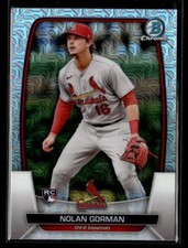 Nolan Gorman RC - 2023 Bowman Mojo Refractors Rookie #6 St. Louis Cardinals