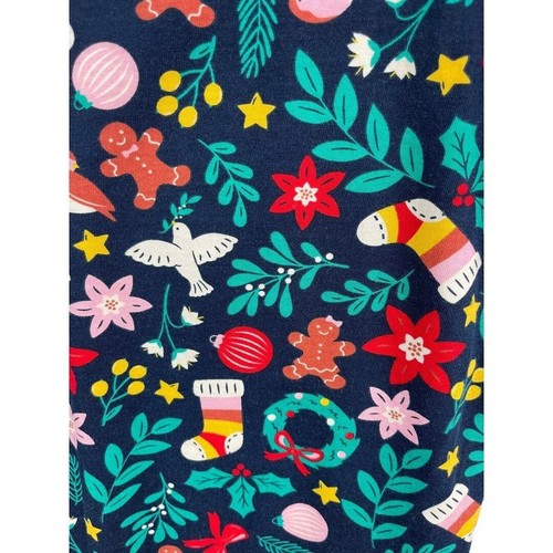 XXL (18) Wonder Nation Christmas Holiday Long Sleeve Girls Top Wreath Stocking G - Picture 6 of 10