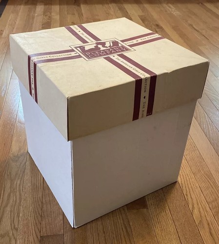 Vintage Pleasant Company Samantha Wicker Table Chairs 1987 Original White Box - Picture 9 of 12