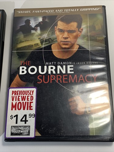 The Bourne Identity (DVD, 2013) + The Bourne Supremacy DVD NEW - Picture 3 of 7