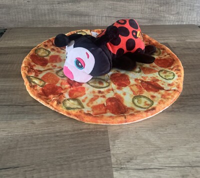 Cutetitos Pizzaitos Lady Bug With Pizza Wrap plush Stuffed animal