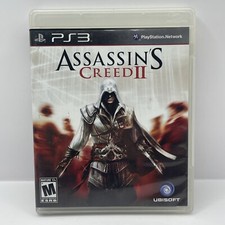 ASSASSIN'S CREED 2 II  PS3 PlayStation 3 With Original Case Insert Complete CIB