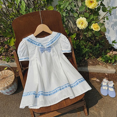 Baby Mädchen Kleid Motto Party Tunika Sommer Kostüm Strand Urlaub Dress - Up Schleife - Bild 6 von 21