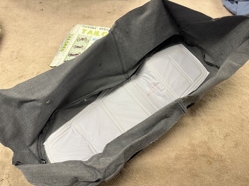 FUNDA ASIENTO SUZUKI AP50 AP 50 1971 - 1978 NUEVO STOCK ANTIGUO - Imagen 7 de 7