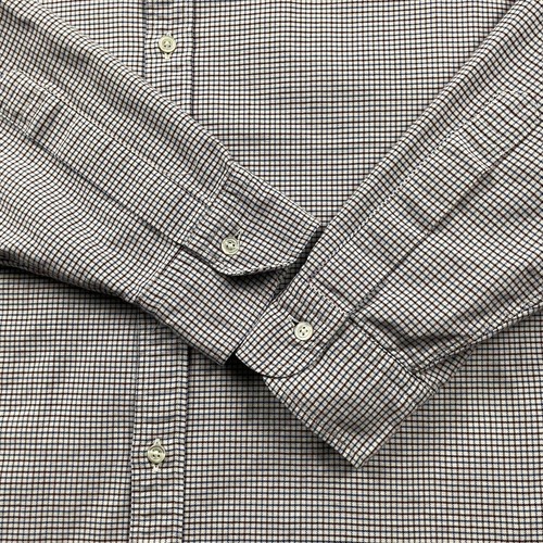 Brooks Brothers Shirt Men 16.5 34 Milano Red Blue Check Button Down Oxford USA - Picture 5 of 13