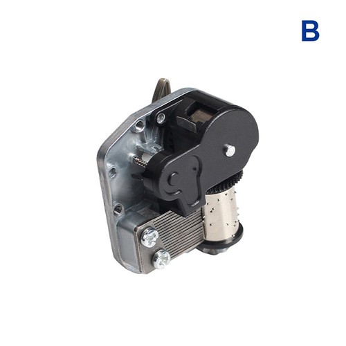 Mini Hand Cranking Music Movement Five Songs Choice DIY Music Box Home - Photo 9/11