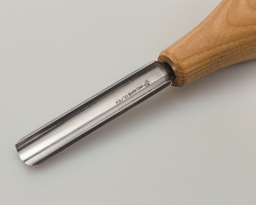Wood Carving Tools Palm Chisel NEW Straight Rounded Chisel Sweep #9 BeaverCraft - Picture 2 of 5