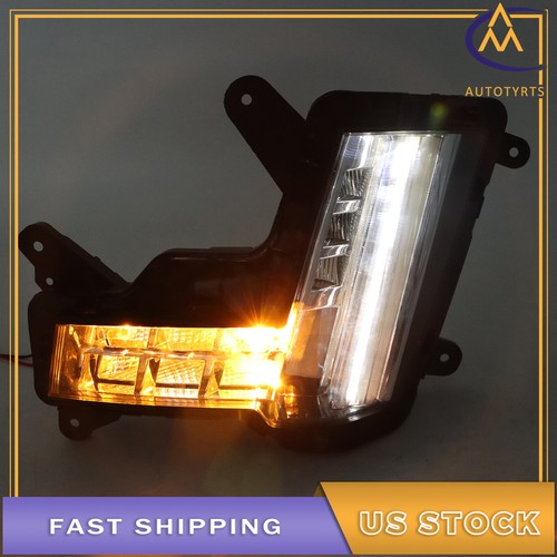 LED Fog Lights w/ Crash Brake For 2015-2020 Cadillac Escalade Driver Left Side - Picture 4 of 9