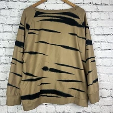 Polo Benetta Long Sleeved Blouse Stretch Tunic Size XL