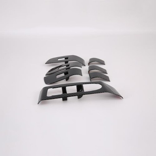 7X Car Door Window Switch Panel Cover Trim For Mazda CX-30 CX30 2020 2021 2022 - Picture 4 of 7
