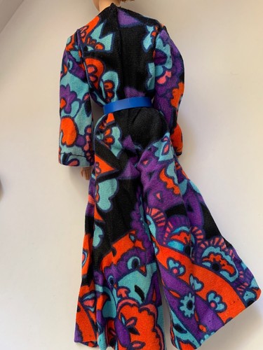 Vintage Barbie Mod Era Palazzo Pant Retro Jumpsuit - Picture 3 of 3
