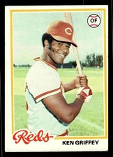 1978 Topps Ken Griffey #80 - Cincinnati Reds