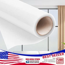 Frosted Glass Window Privacy Film, Classic Glass Cling Window Film Static Cling