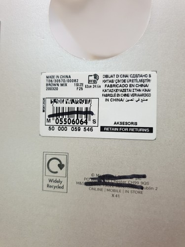 M&S Marks And Spencer’s Statement Resin Link Neutral Browns Necklace NEW RRP £17 - Picture 14 of 15
