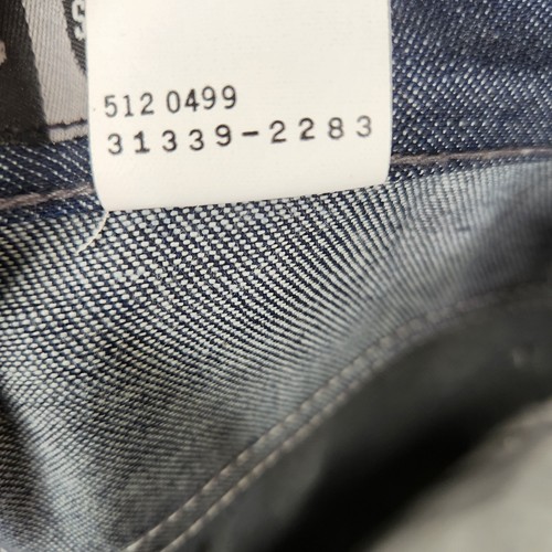 Jeans Levi's Vintage Años 90 Plata Tab Mujer Calce Relajado Hombre 5 Bolsillos 26x27 - Imagen 8 de 8