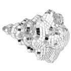 Miniatur-Weihnachtsbaum: Kleine Tischweihnachtsbäume mit silbernen