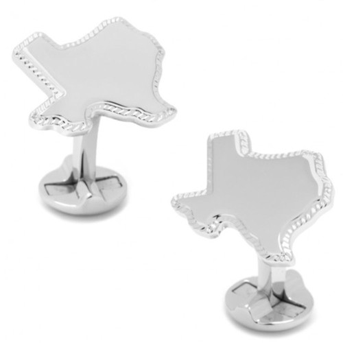 Gemelos Texas de plata de ley - Imagen 2 de 2