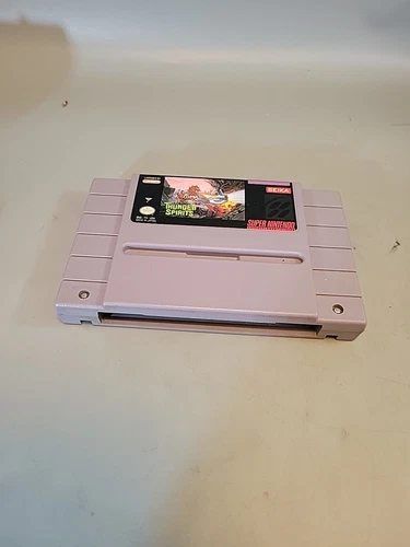Thunder Spirits (Super Nintendo Entertainment System 1992) SNES Authentic Tested