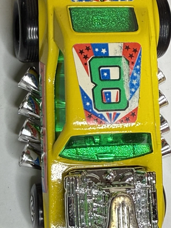 Caja de cerillas vintage Lesney Speed Kings K-43 Cambuster Inglaterra caja sin perforar 1972 Foto 2 de 4