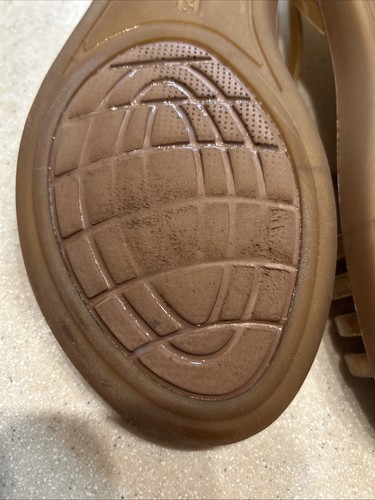 CROCS Isabella Jelly Gold Strappy Comfort Slip on Sandals size 9 - Picture 14 of 15