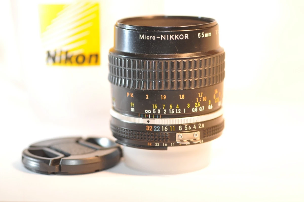 Nikon Micro NIKKOR f/3.5 Camera Lenses 55mm Focal for sale | eBay