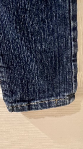 Old Navy Skinny Jeans Girls Size 10 Dark Blue Wash/Adjustable - Picture 3 of 12
