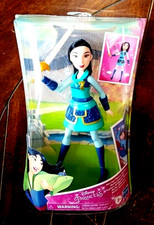 Disney Princess WARRIOR MOVES MULAN 11" Doll (2020, Hasbro)