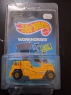 Vintage 1986 Hot Wheels Workhorses CAT Earth Mover W/tampo New Sealed