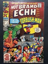 NOT BRAND ECHH #5 1ST. & ORIGIN OF FORBUSH-MAN MARVEL