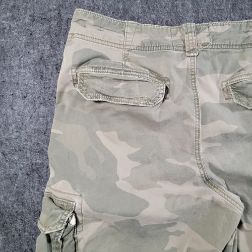 Vintage Hollister Camouflage Cargo Short Herren 33/34 Cali Longboard Fit 90er Retro 781 - Bild 15 von 17