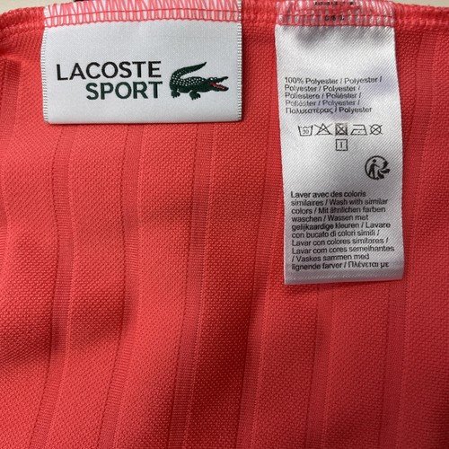 Lacoste Sport Poloshirt Golf Herren Large TOUR ISSUE Performance Stretch - Bild 9 von 9