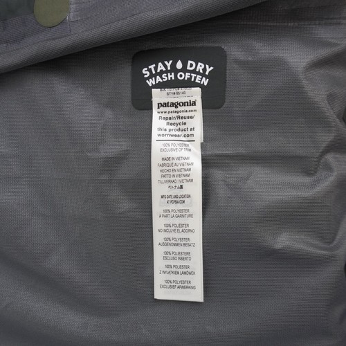 Patagonia Boulder Fork 3-Layer Rain Jacket In Basin Green - Men's Size Large - Photo 6/10