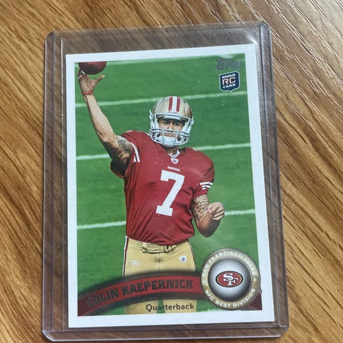2011 Topps Football Colin Kaepernick Rookie RC Card #413