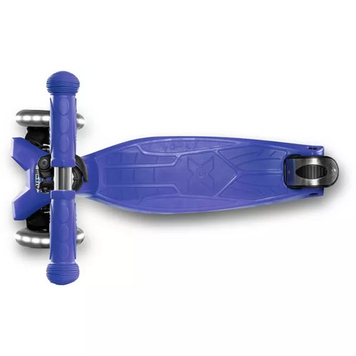 MICRO KICKBOARD MAXI KICK SCOOTER WITH LED LIGHTS - BLUE - Picture 3 of 4