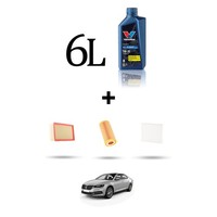 ÖLfilter Kit Und 6L FüR Skoda Superb III (3V) 2.0 TSI 200KW Ab 2018