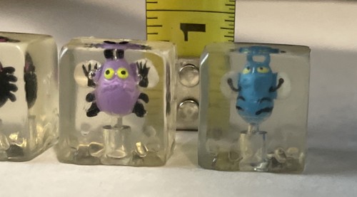 Grossery Gang Infested Ice Cubes & LG Blue Trash Can Moose Toys Lot Of 5 - Picture 4 of 13