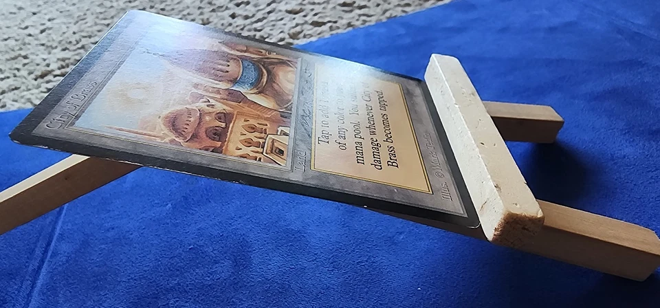 City of Brass -Arabian Nights Edition -MP - MTG -Signed by Mark Tedin - Image 4 of 4