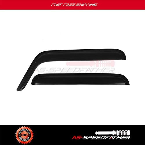 Deflector de ventana parasol protector de lluvia Somke para Jeep Wrangler 2007-2018 negro - Imagen 6 de 9
