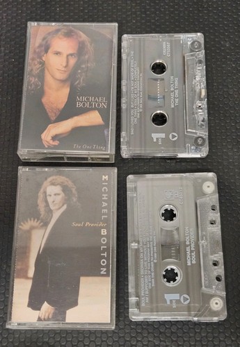 4x MICHAEL BOLTON Cassette Tape Albums (Timeless, Soul Provider, The One Thing) - Picture 5 of 6